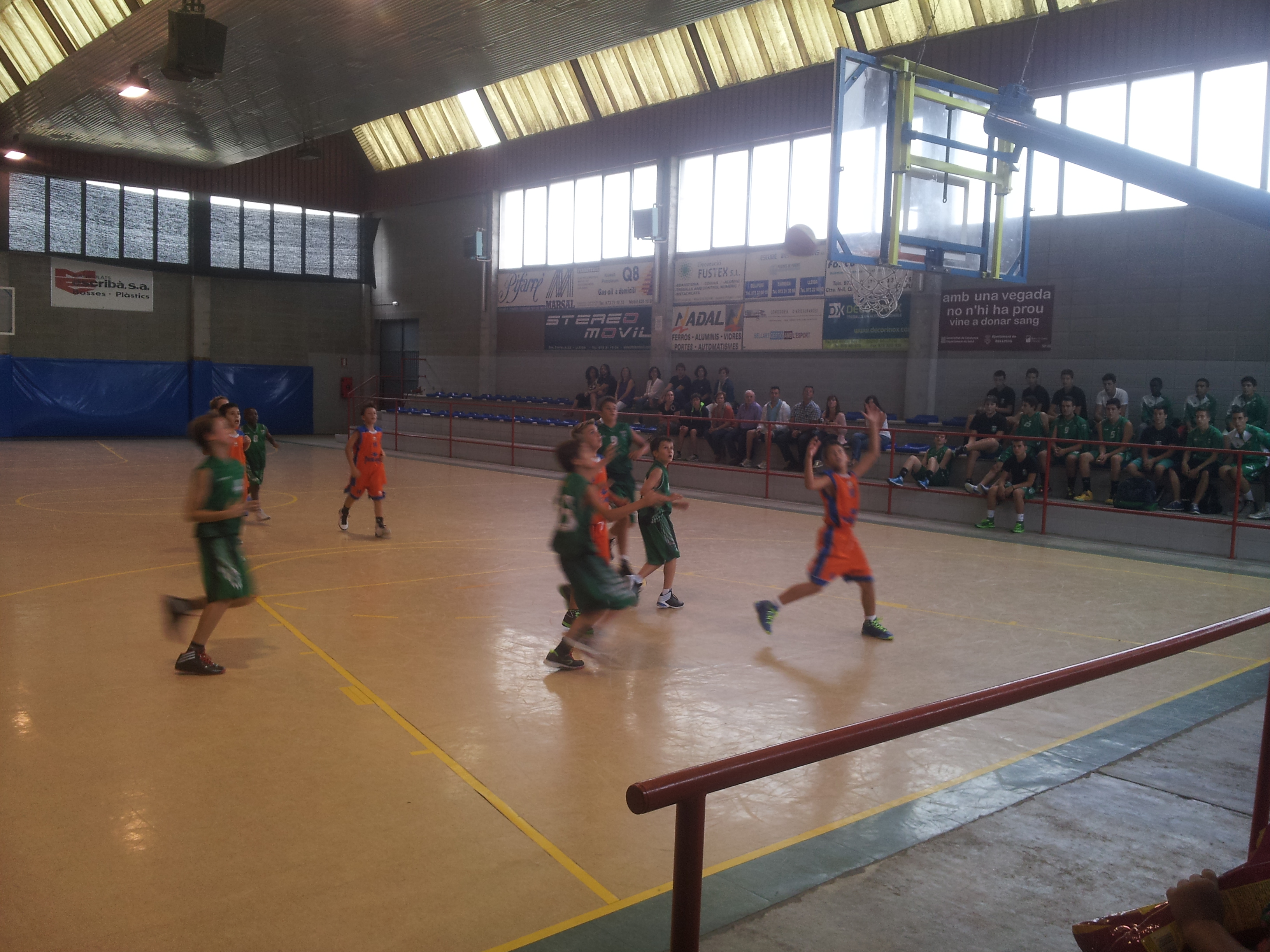 Matinal d'amistosos de Pre-Temporada 2014-2015 Club Bàsquet Bellpuig